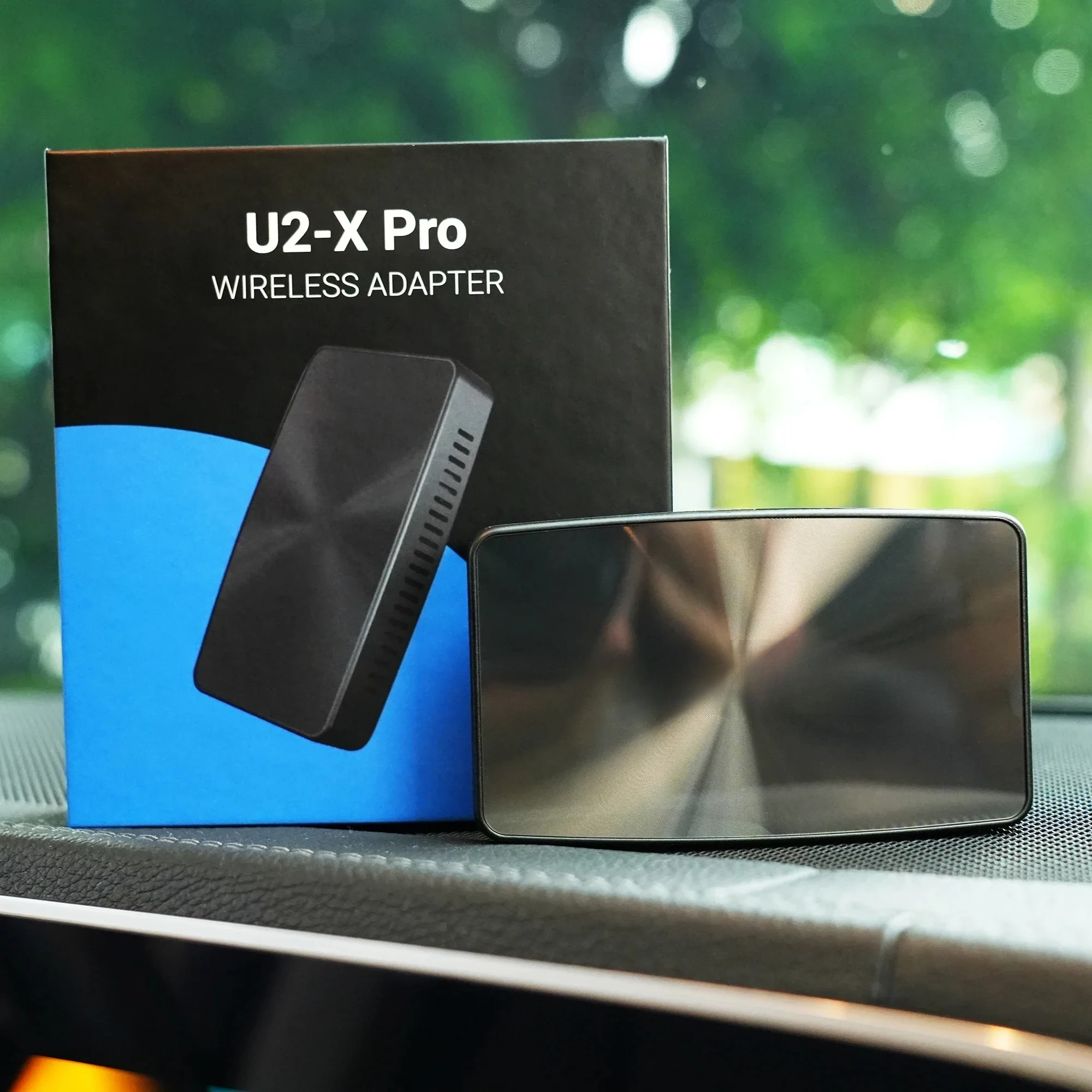 U2-X Pro 2 em 1 sem fio Android Auto Car Dongle Adaptador CarPlay sem fio para iPhone e telefone Android