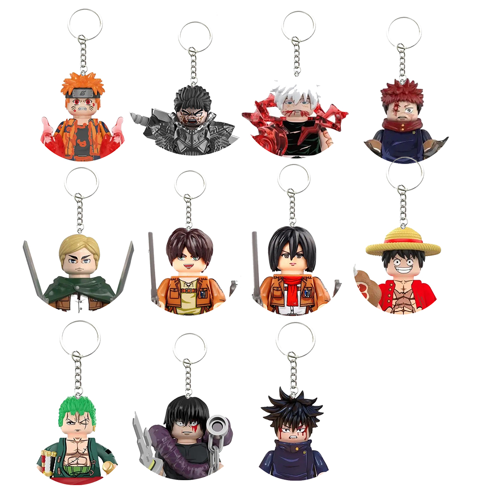 11 стилей брелок-модели игрушек с персонажами