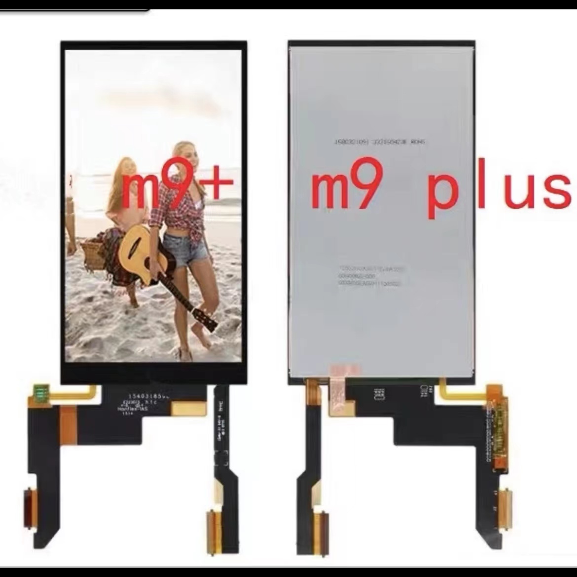 Asli 5.2 "untuk HTC One M9 + M9 Plus Tampilan LCD Layar Sentuh Digitizer + Alat