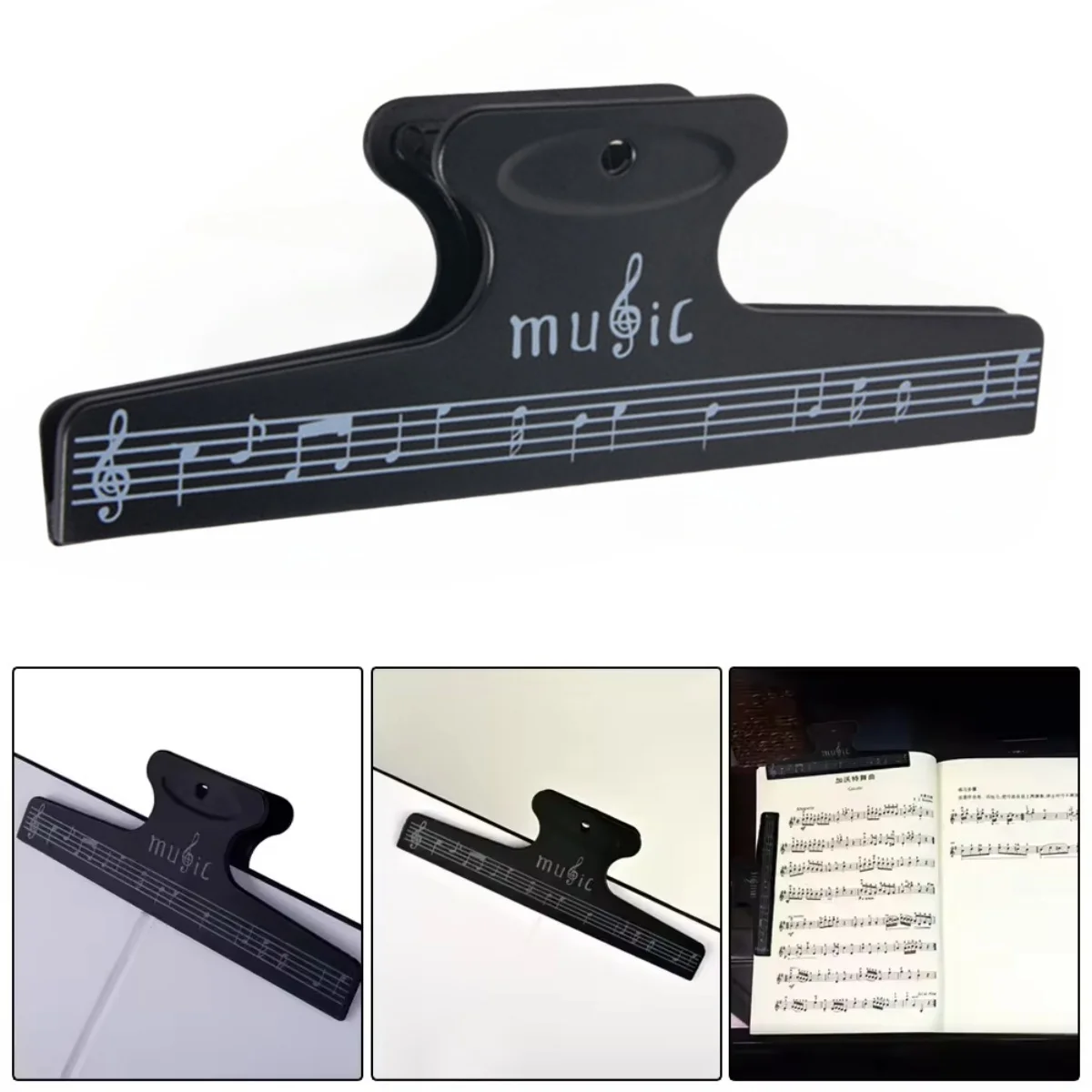 Sheet Music Clips Book Page Note Clip Music Score Fixed Clips Sheet Holder For Guitar Violin Musical Instrument Accessories