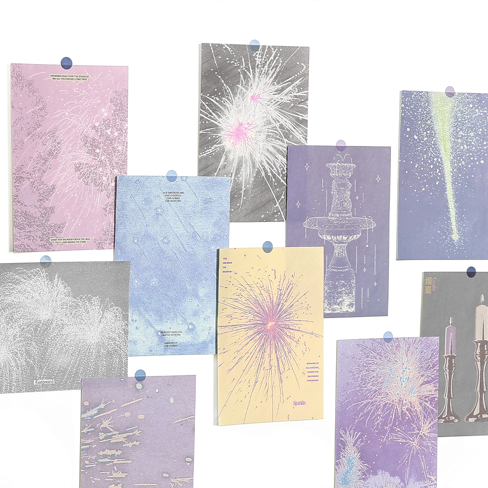 50 Sheets Vintage Aesthetic Stationery Material Labels paper for Journal notebook Planner hand made Scrapbooking Supplies