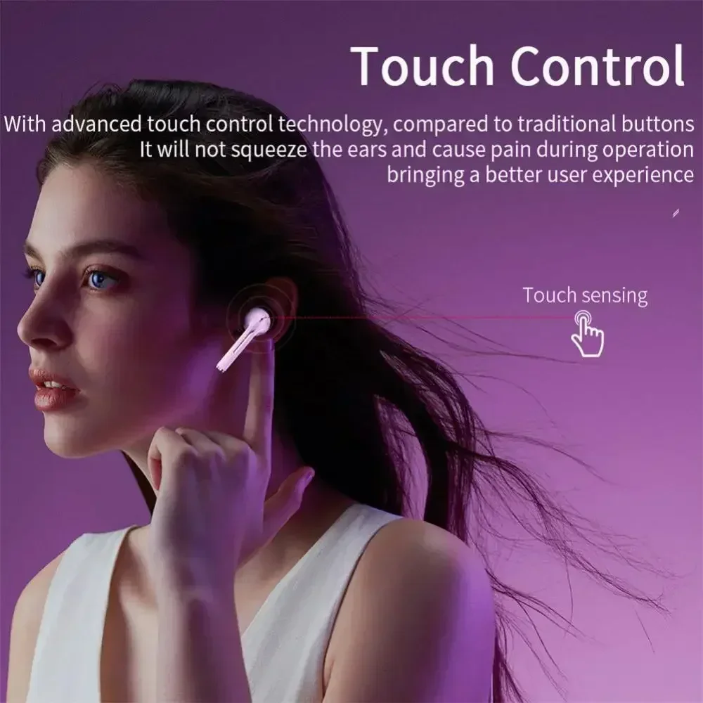 Xiaomi หูฟังหูฟังไร้สาย True Wireless ลดเสียงรบกวน Update ชุดหูฟังบลูทูธ 5.3 HD หูฟังเพลงชนิดใส่ในหูแฮนด์ฟรีพร้อมไมโครโฟน