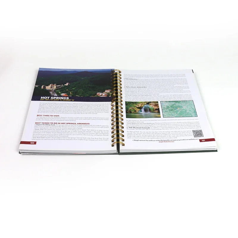 custom.Custom  Binding Hardcover Coil bound binding customized book notebook printing service
