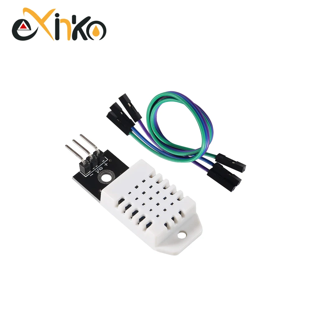 1-10pcs Digital Temperature and Humidity Sensor DHT22 AM2302 Module+PCB with Cable For Arduino