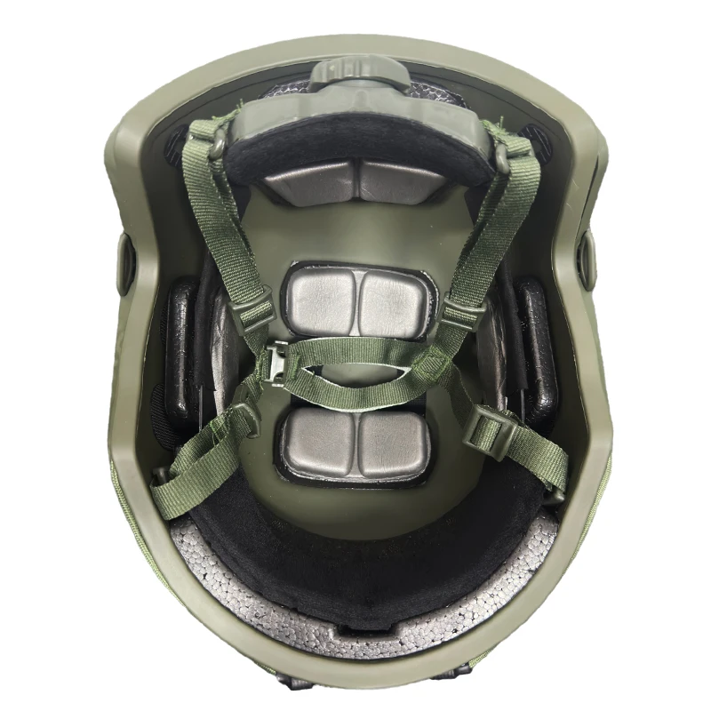 Kask taktyczny Kevlar ACH High Cut Helmet Wysokiej jakości kask balistyczny NIJ IIIA FAST Wendy's Suspension Pad Ballistic Helmet