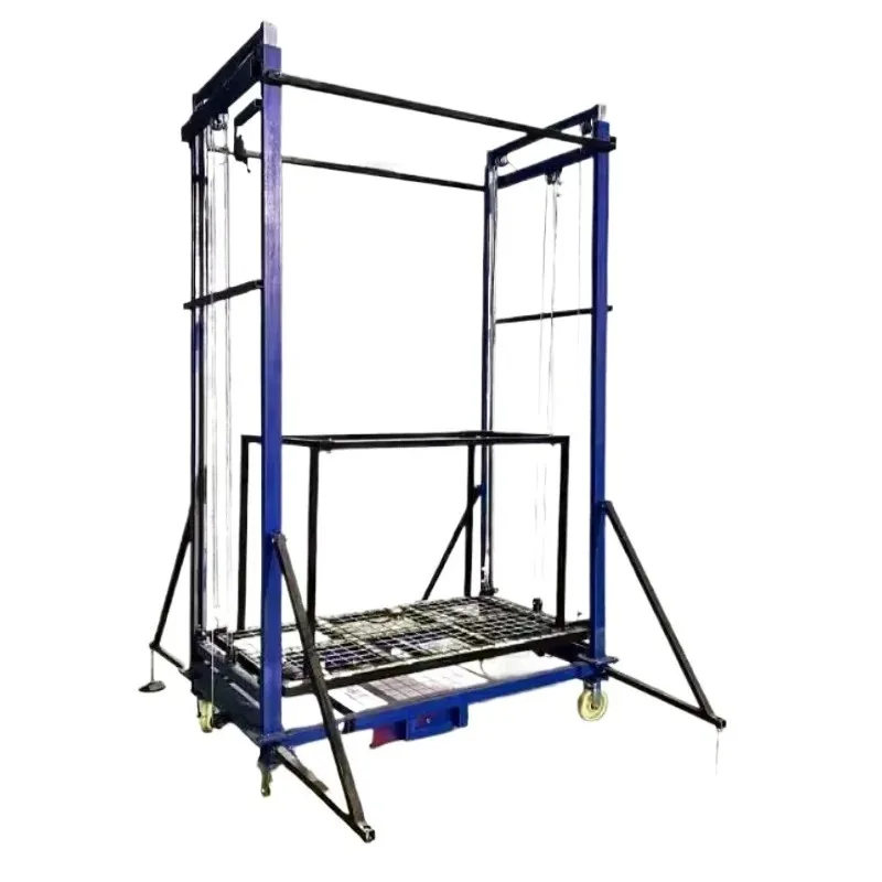 Customizable Home use Electric Scaffolding Small Lifting platform Cargo elevator Remote control Mobile Foldable
