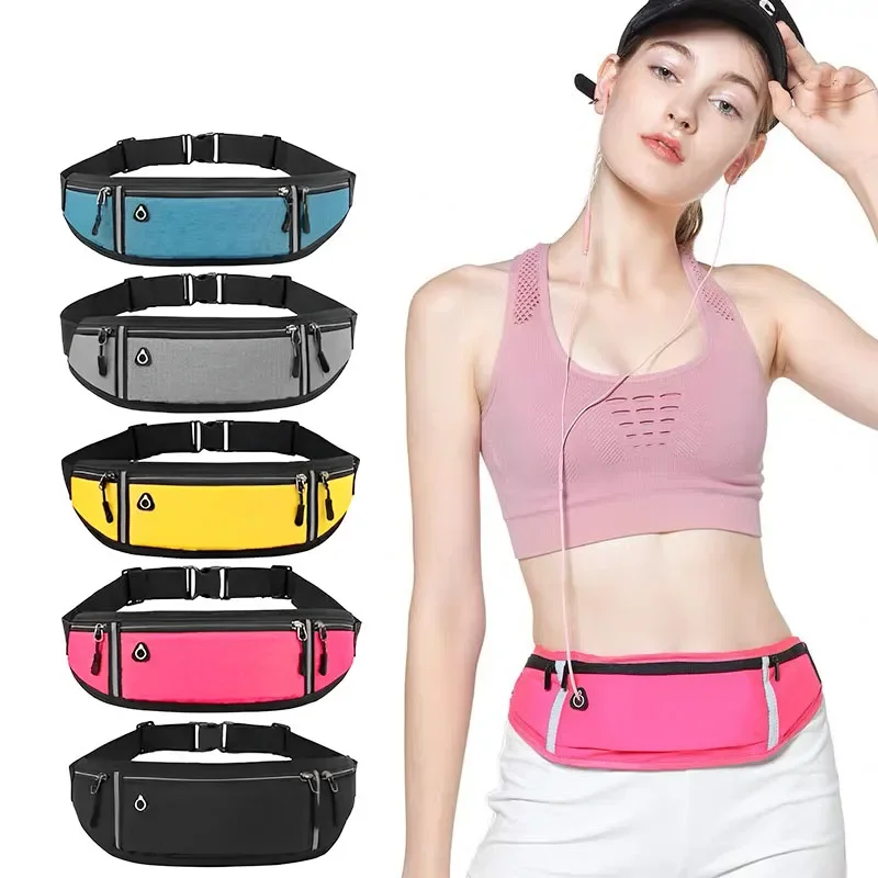 Professionelle Laufen Taille Tasche Sport Gürtel Tasche Handy Fall Männer Frauen Versteckte Tasche Gym Sport Tasche Lauf Gürtel Taille Pack