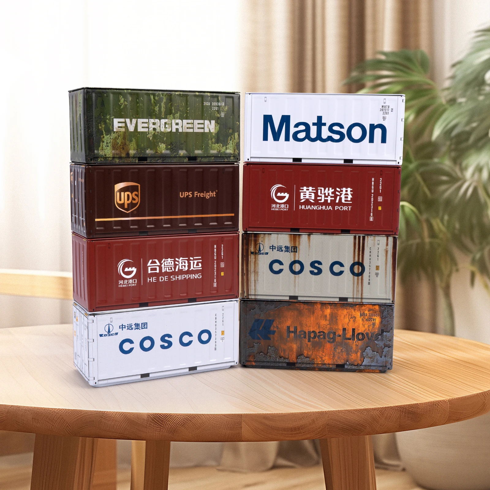 Mini Eisen Lagerung Box Mini Lagerung Box Kreative Desktop Dekoration Sammeln Kleine Gegenstände Retro Industrielle Container Modell Kind Geschenk