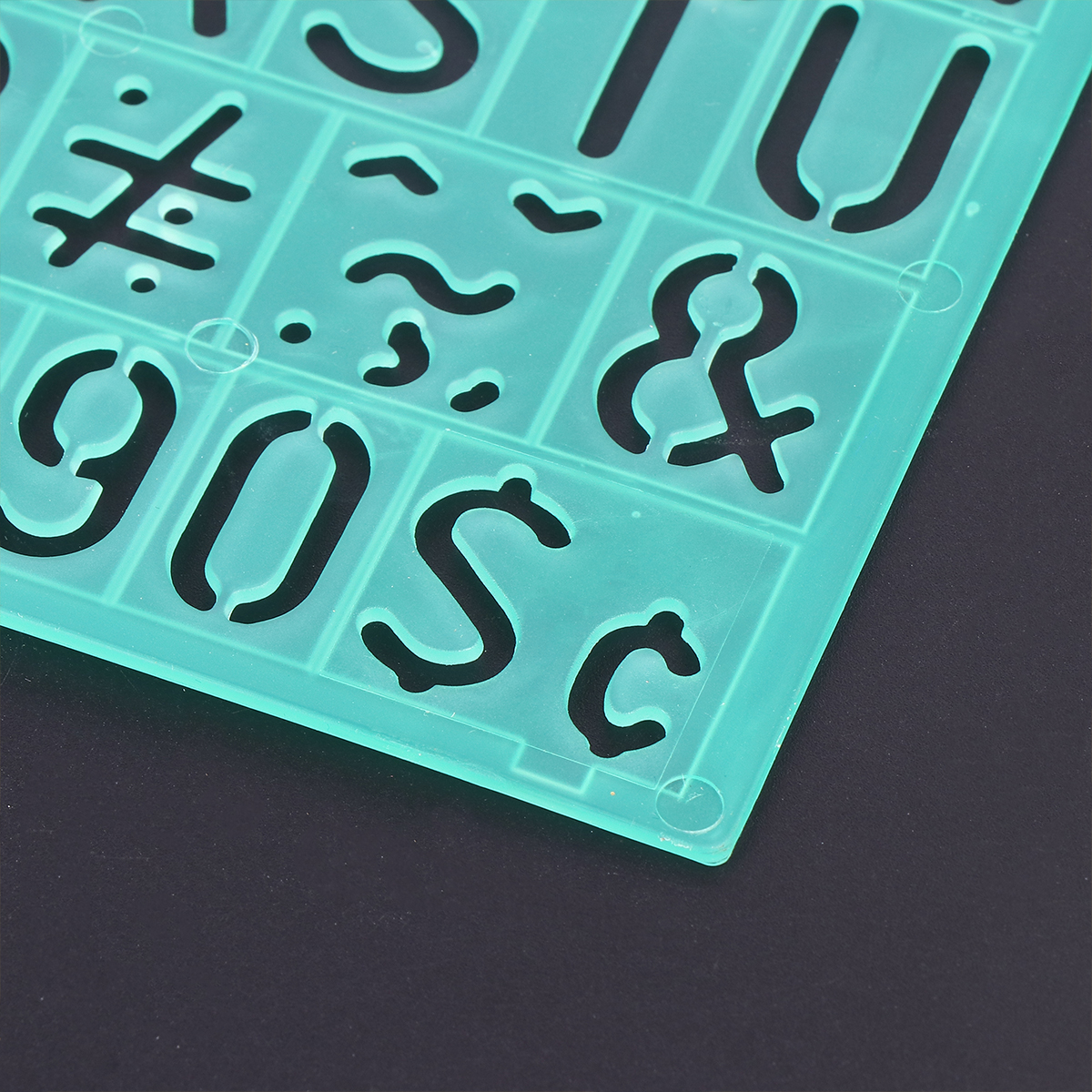 4 шт. шаблоны алфавита трафареты для букв линейка для граффити детские полые алфавитные символы линейки принадлежности для рисования пластиковые школьные