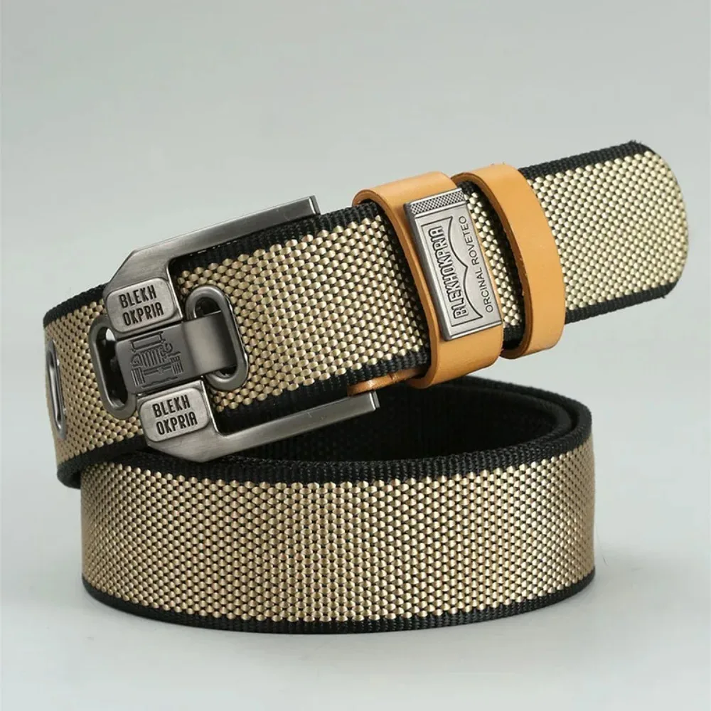 Fivela de pino masculino juventude macacão lona cintura cinto casual retro decorativo cinto moda alta qualidade cinto c032