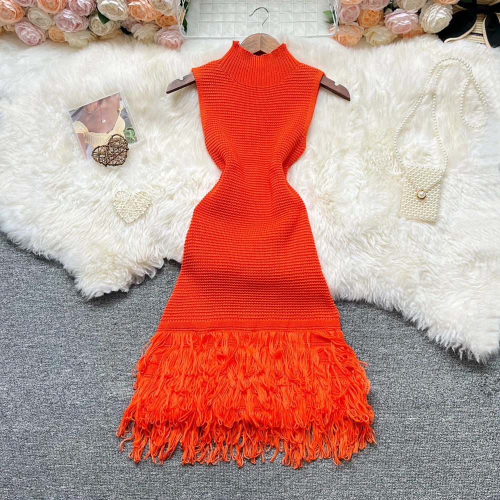 Yuoomuoo vestido feminino 2025 nova moda verão sexy a céu aberto costura sem mangas bodycon vestido de festa coreano senhora praia vestidos