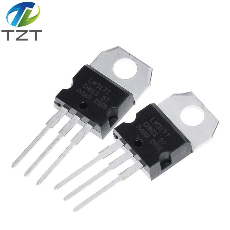 10 pz LM317T LM317 Regolatore di tensione da 1,2 V a 37 V 1,5 A