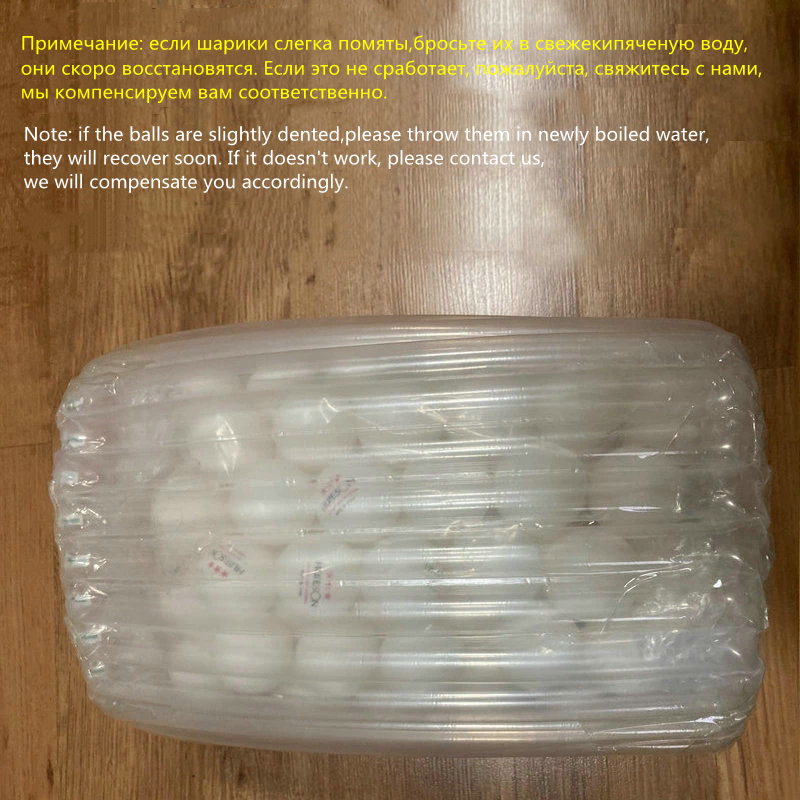 Huieson 30 50 100 ภาษาอังกฤษใหม่วัสดุลูกปิงปอง 3 ดาว 40 + พลาสติก ABS ลูกปิงปองปิงปองการฝึกอบรมลูก