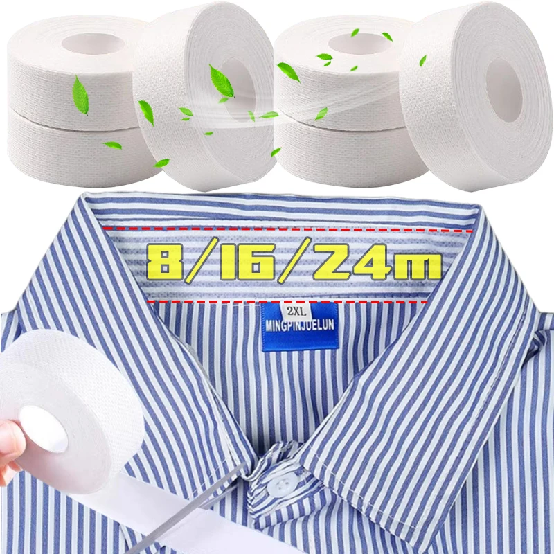 Adesivo de colarinho autoadesivo descartável, fita absorvente de suor, camisa, adesivos anti-suja, chapéu, remendo de penetração anti-suor