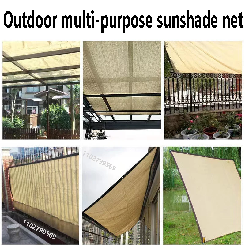 shading garden awning candle outdoor camping awning balcony windows thermal insulation sun shade net pool summer sunscreen nets