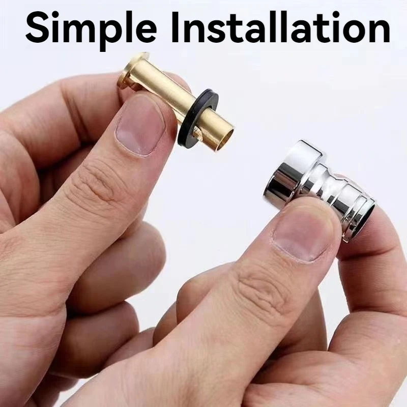 Washing machine faucet anti drop automatic water stop nozzle 4-point water stop joint water stop rod 6-point washing machine wat