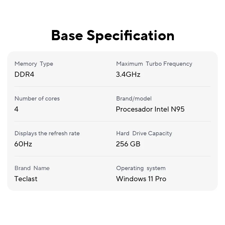 TECLAST-Ordinateur portable F16Pro avec clavier rétro4.2, 15.6 pouces, 16 Go de RAM, 512 Go de SSD, processeur Intel N95, écran IPS FHD 1080P, WiFi 6, BT 5.0, USB 3.2, 38000mWh