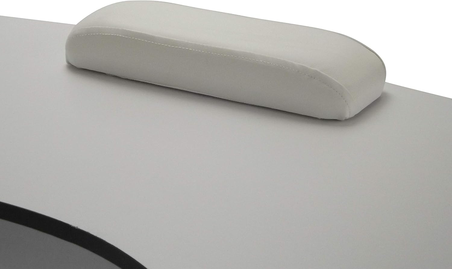 White Portable Foldable Mobile Manicure Nail Art Beauty Salon Table Desk With Pull Out Drawer + Wrist Rest + Carry Bag