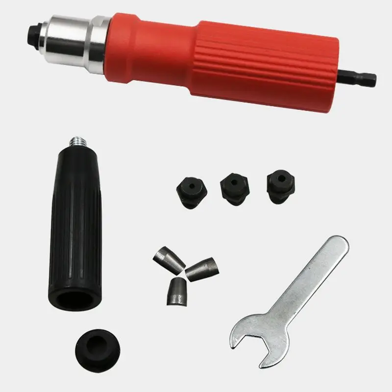 Electric Rivet Nut Gun Drill Adapter, Cordless Riveter, Riveting Too l, заклепочник , клепальник,rivet gun