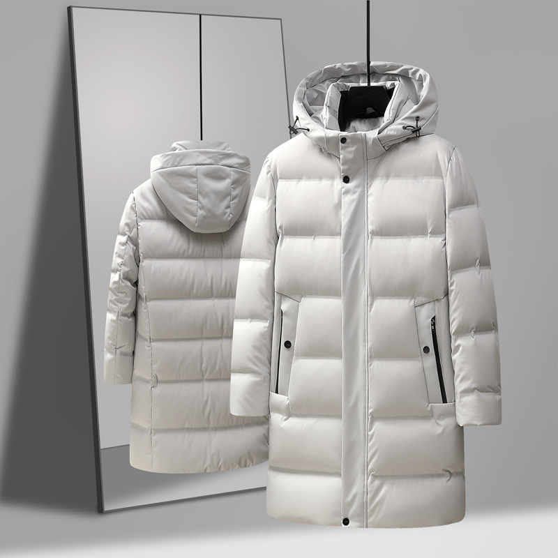 Canada Mode Winterjas voor Man Down Jas Parka heren Witte Ganzendons Jas Capuchon Warme Dikke Lange Puffer jas HXY01251