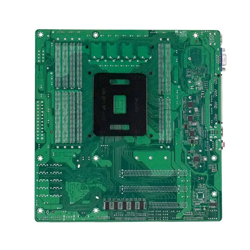 C612 Xeon E5 NAS Материнская плата 10 SATA 4*2,5G LAN-порт LGA2011 2xM.2 4-канальный 6 * DDR4 DIMM с поддержкой PCIE E5 2680V4 DIY ПК