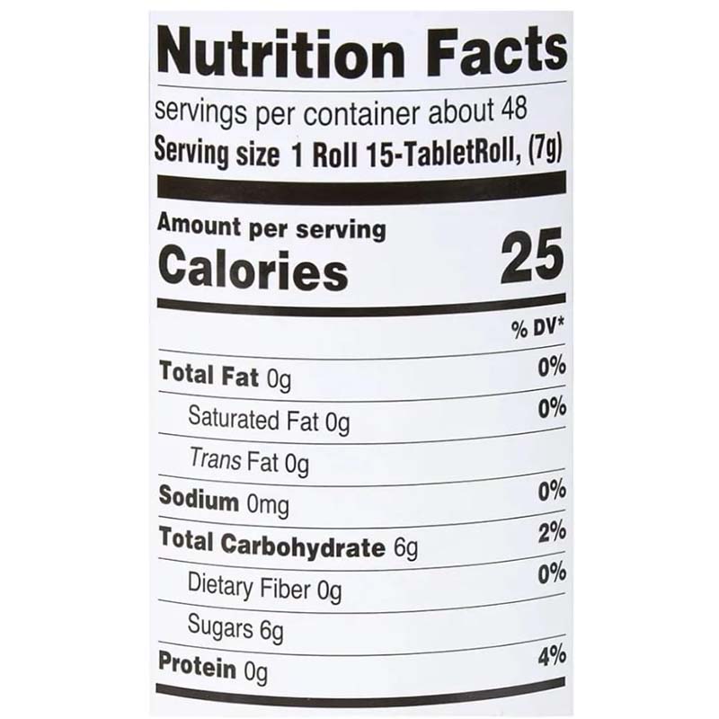 Smarties Candy Rolls Original 5oz(142g)*1 pack Hard Candy