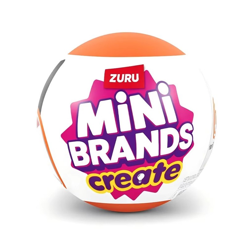 Zuru-ミニブランドのおもちゃ,ミニチュアおもちゃ,ミステリーブラインドボックス,フーディー,ボール作成,オリジナル,5サプライズ