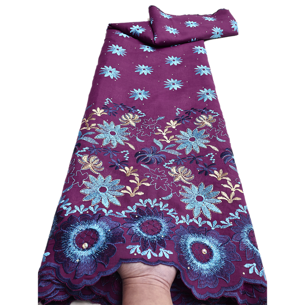 Renda de luxo suíça 2025 tecidos de alta qualidade tecido de renda francesa nigeriana com strass para vestidos elegantes 5 jardas