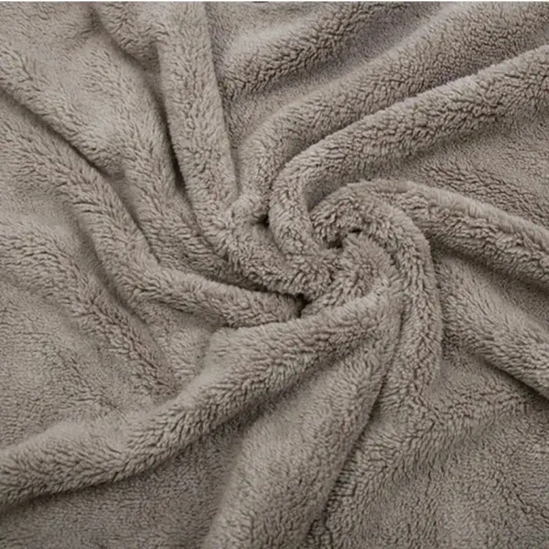 Toalla de microfibra de 75x35cm, paño para lavado de coches, limpieza automática, cuidado de puertas y ventanas, paño seco grueso y fuerte absorción de agua para detalles de coches