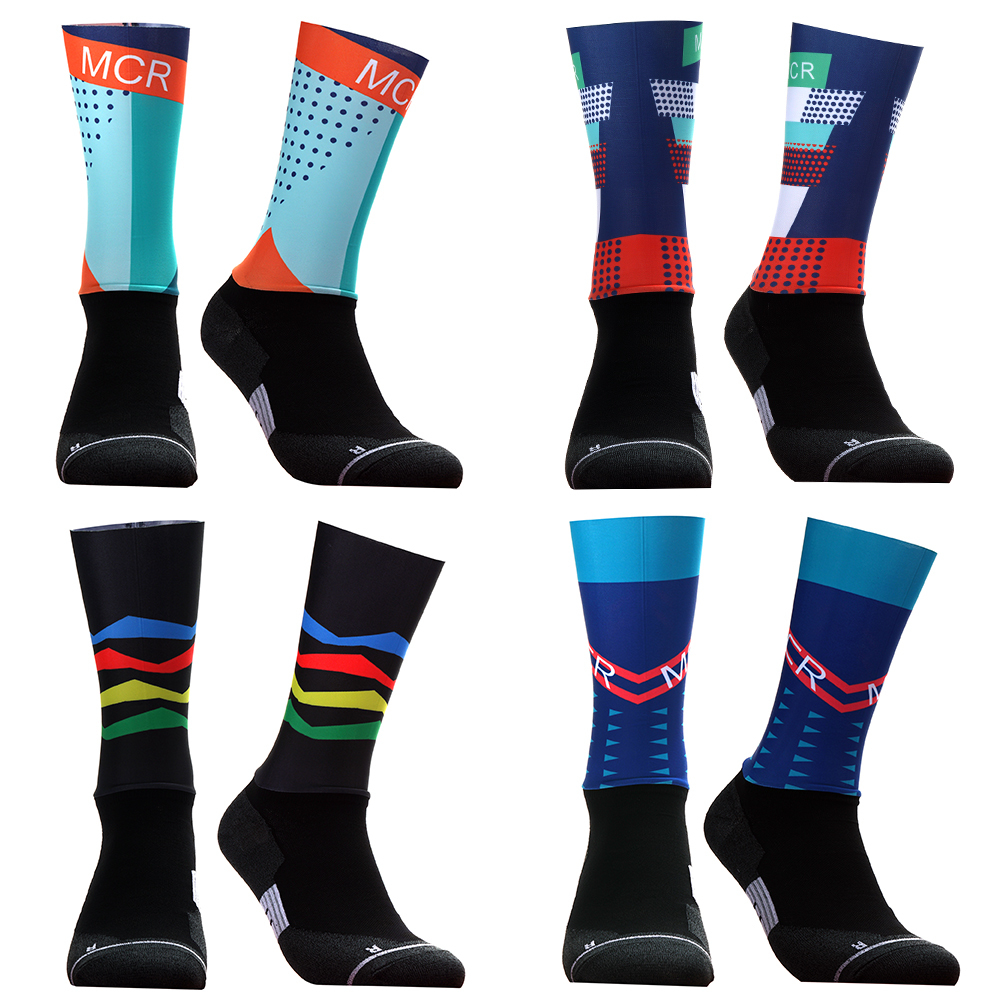 Calcetines de ciclismo profesionales para hombre y mujer, medias transpirables para bicicleta de montaña, ropa deportiva para exteriores, calcetines de carreras, alta calidad, 2023