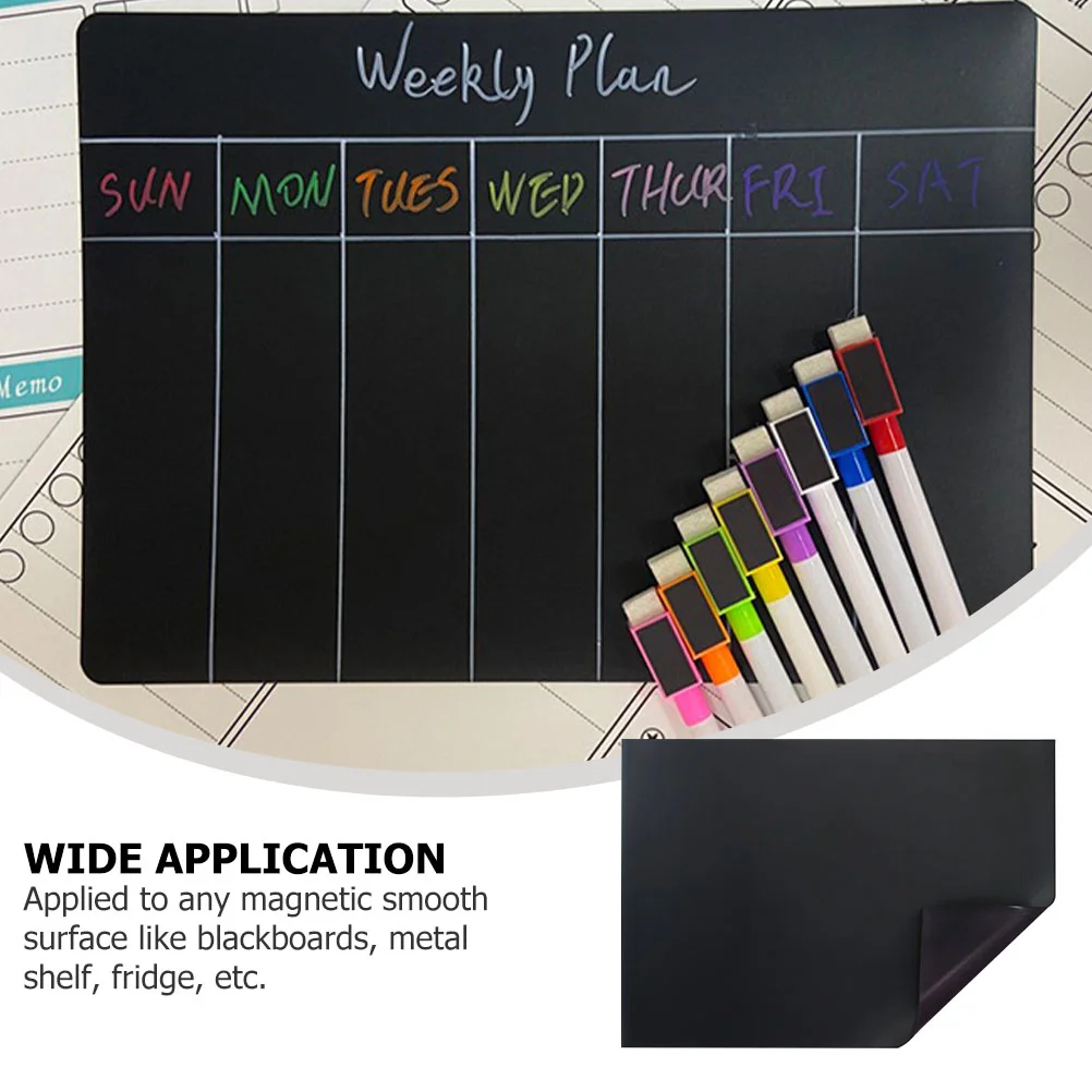 Reusable Dry Erase Blackboard Stickers Fridge Memo Board Home Supplies Presentation Accessories Office Tools Note Pads