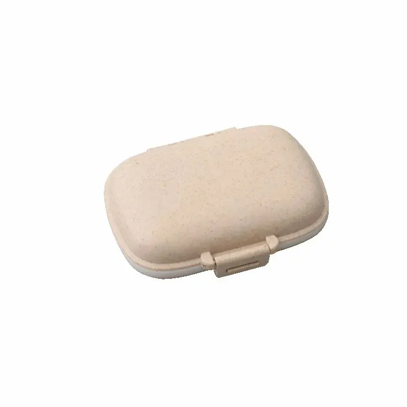 Pilulier portable à 8 compartiments, boîte à pilules scellée, degré d'humidité, voyage d'une semaine