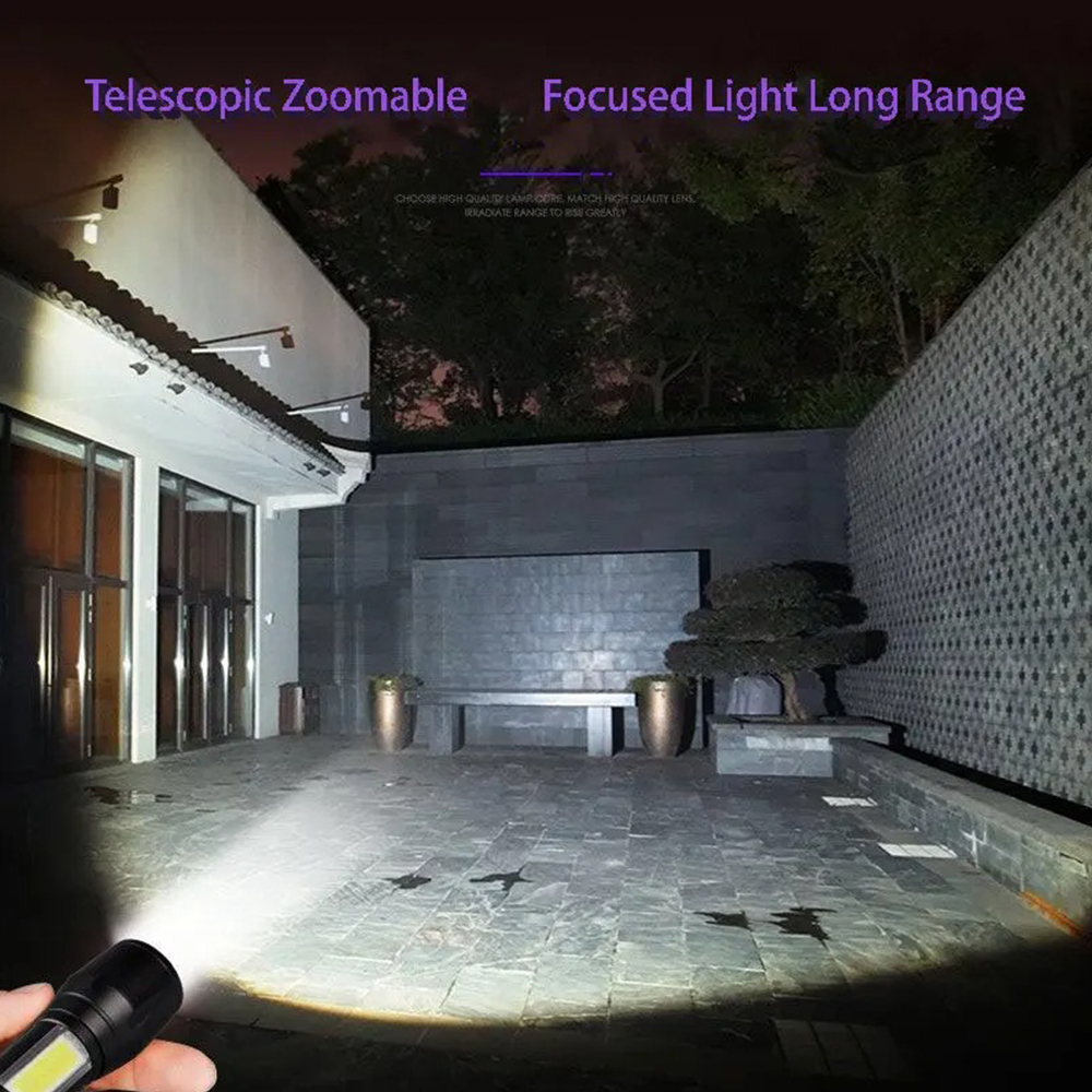 Torch Portable Rechargeable Lamp High Power Led Flashlights Very Strong Flashlight Ultra Powerful Flashlight Led Work Light Edc