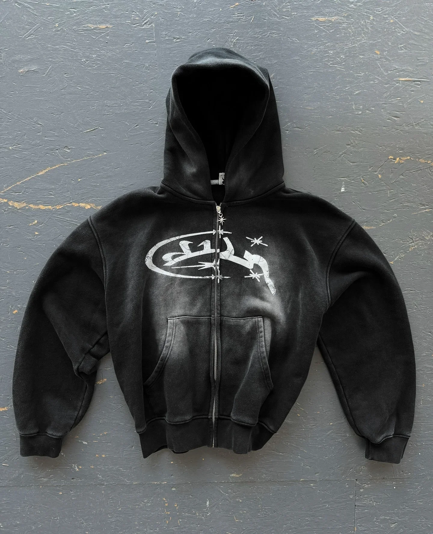 Y2k vintage hoodie feminino moda impressão zip up hoodies novo harajuku hip hop manga longa casacos soltos moletom com capuz streetwear