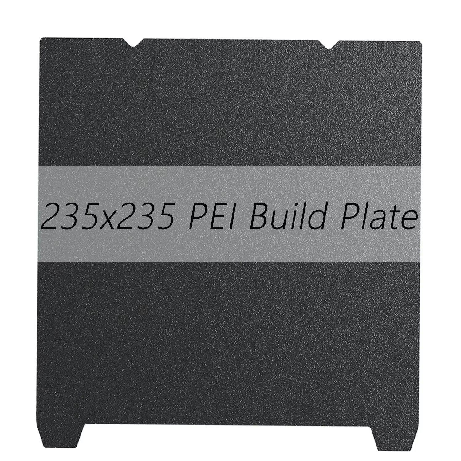 テクスチャ PEI シート 235X235 プリントベッド黒 creality k1 用 235x235 ビルドプレートと磁気ステッカー creality k1c ender3 v3 k
