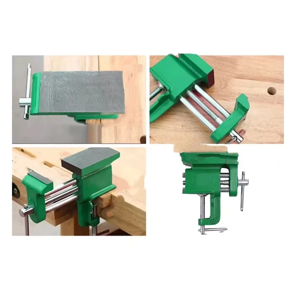 Tornillo de banco de mesa multifuncional DIY, tornillo de banco para joyeros, abrazadera para Hobby, tornillo de banco con yunque grande, suministros de mano