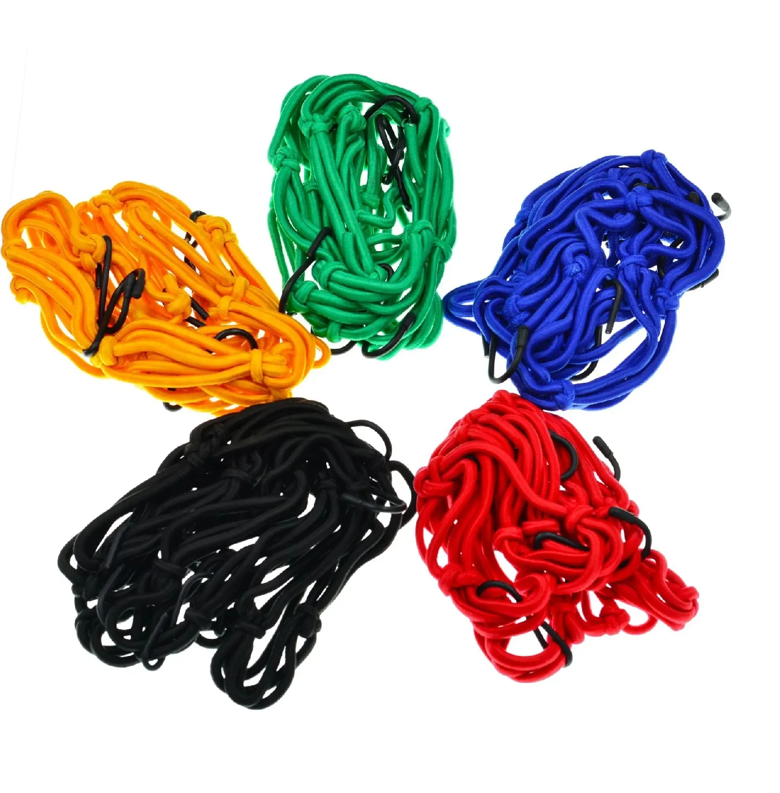 1x red para equipaje de motocicleta, malla para casco, tanque de combustible, redes de malla para equipaje con ganchos, almacenamiento de compactación de motocicleta, accesorios para motocicleta