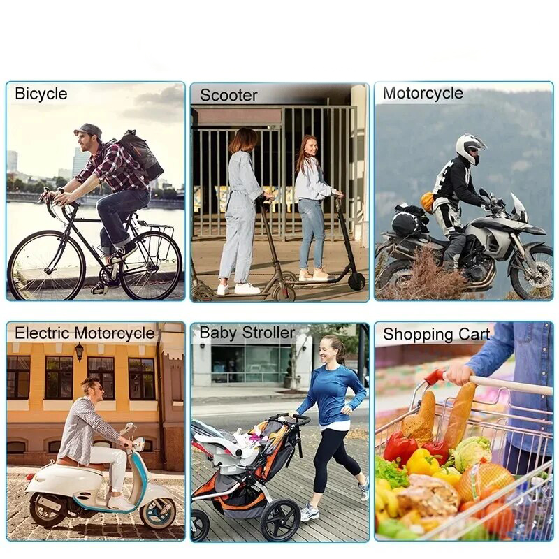 Nuevo 360 °   Soporte giratorio para teléfono de bicicleta para iPhone Xiaomi, soporte antideslizante para montar en bicicleta de montaña, Moto y motocicleta