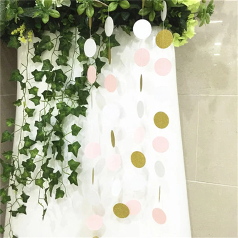 2M Lấp Lánh Ngôi Sao Năm Cánh Vòng Tròn Phấn Hồng Vàng Trắng Chấm Bi Bữa Tiệc Sinh Nhật Vui Vẻ Đồ Chơi Cho Bé Nón Quà Tặng vòng Hoa Đồ Chơi Cho Bé