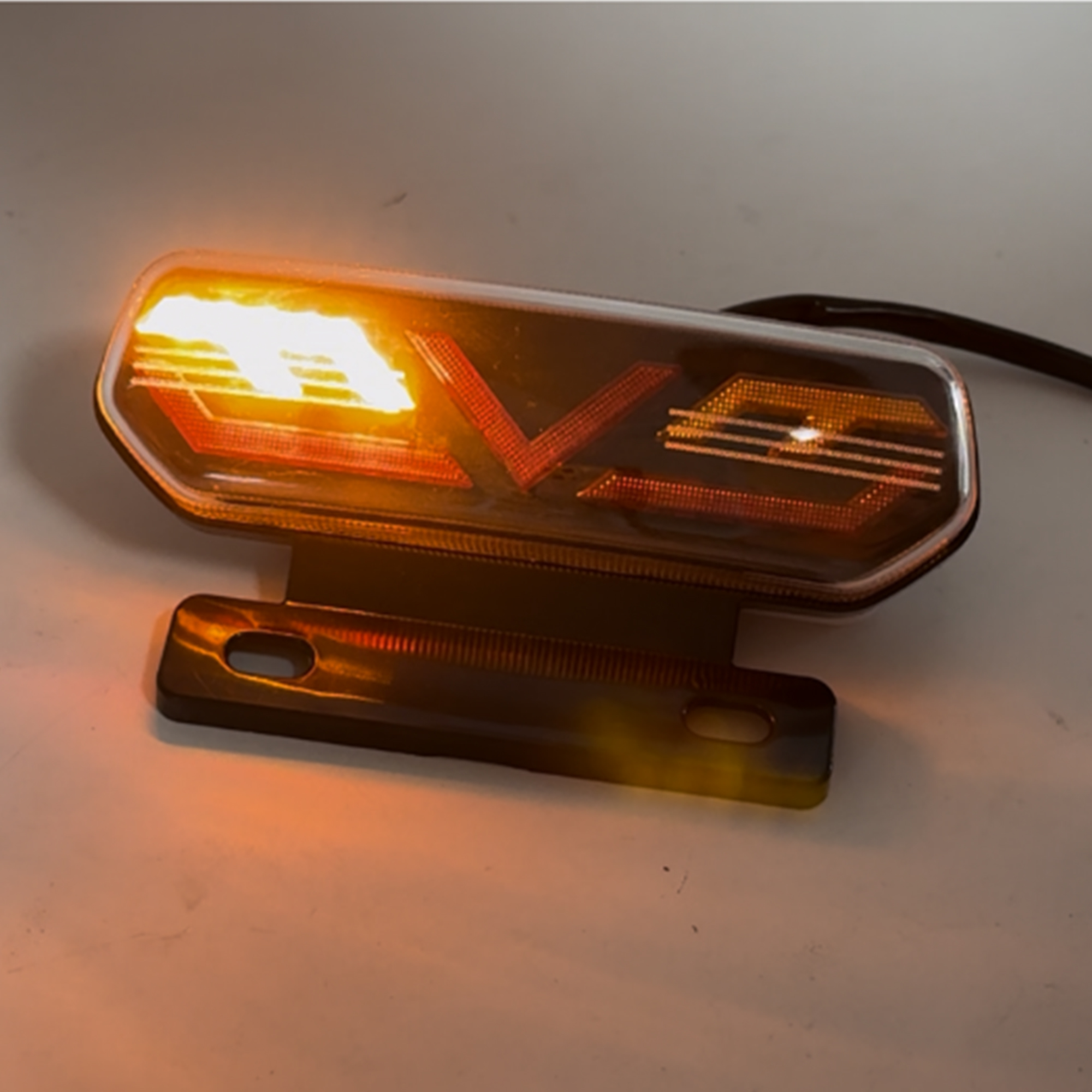 Motorcycle Rear LED Brake Light ATV 12V Tail Light Motorbike Stop Turn Signal Direction Indicator Blinker Motocross Accessories