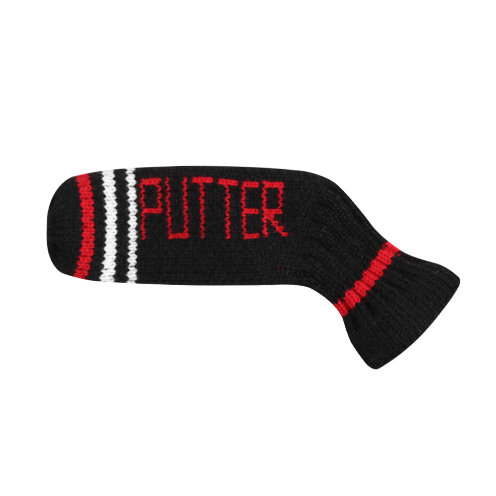 Scott Edward-Hoja de cubierta de Putter de punto, bolsas de Golf decorativas, 1 pieza en paquete, se adapta a Putters de hoja de Golf, lindo y suave