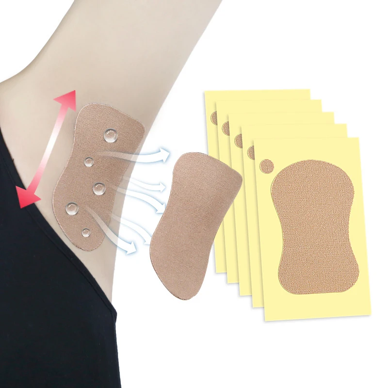 1-10PC Disposable Non-Ieakage Perspiration Strong Absorbing Sweat Anti Sweat Pad Deodorant Underarm Absorb Patch Armpits Sticker