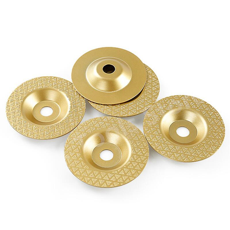 1PC/3PCS 45/60/100# Brazed Diamond Star Bowl Grinding Plate Wet Dry Use Marble Granite Trimming Angle Grinder Polishing Disc