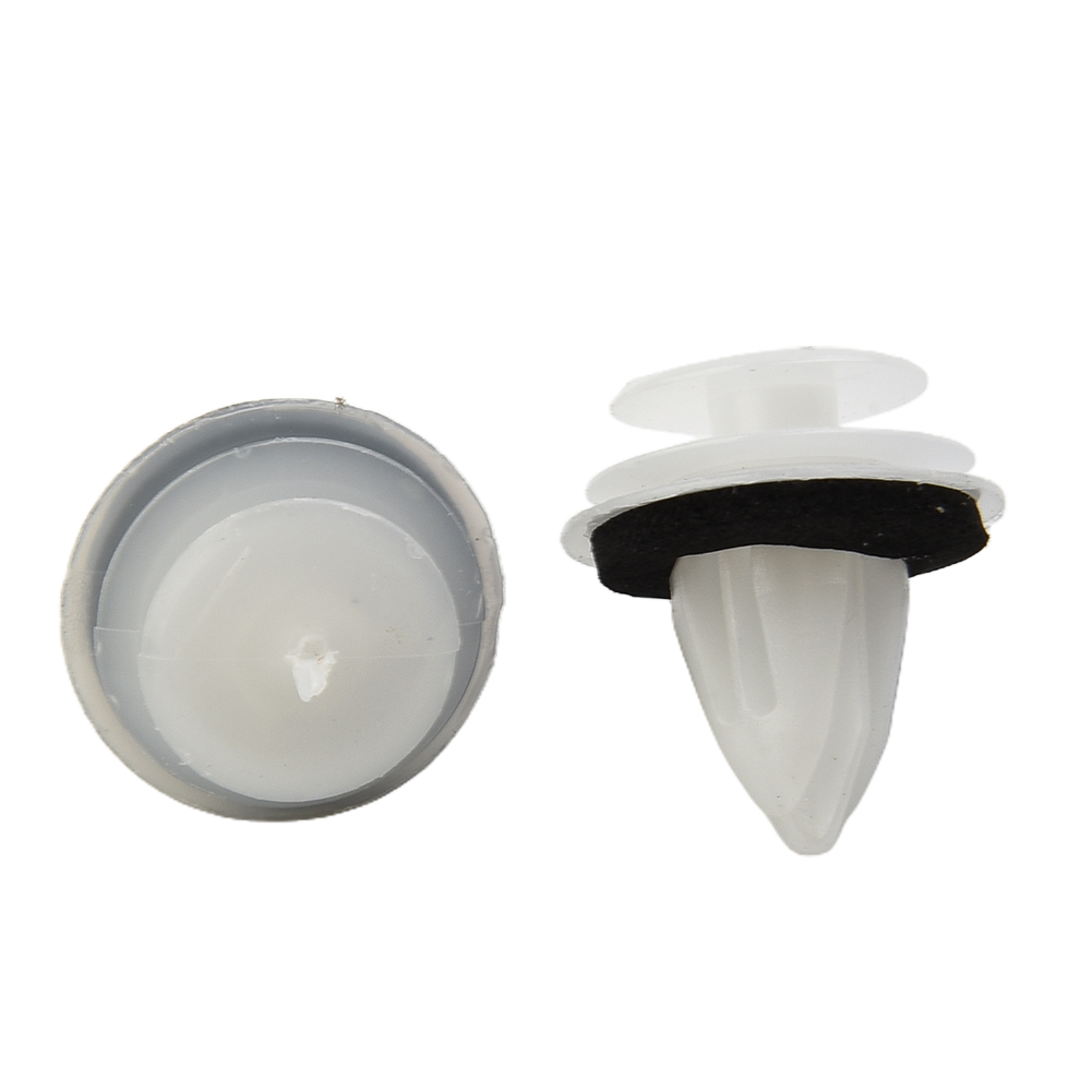 100 ชิ้นแผงประตูคลิปซีลแหวน Fastener Rivet คลิปกันชน Retainer ภายในรถยึดอุปกรณ์เสริม