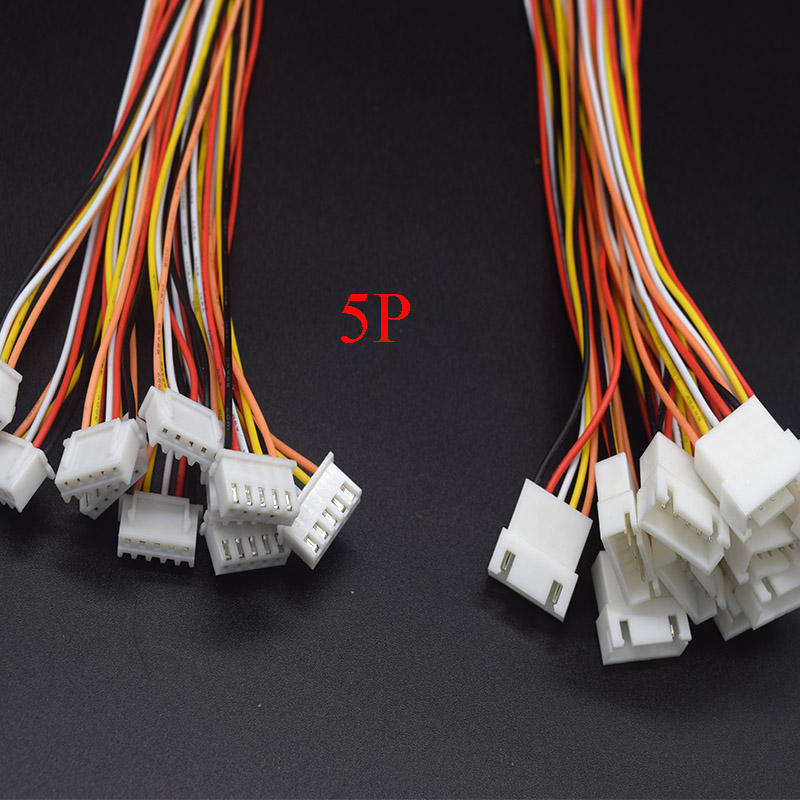 10 пар Micro JST XH 2,54 2P 3P 4P 5P 6PIN штекер-мама с шагом 2,54 мм с проводом Кабель для зарядки аккумулятора