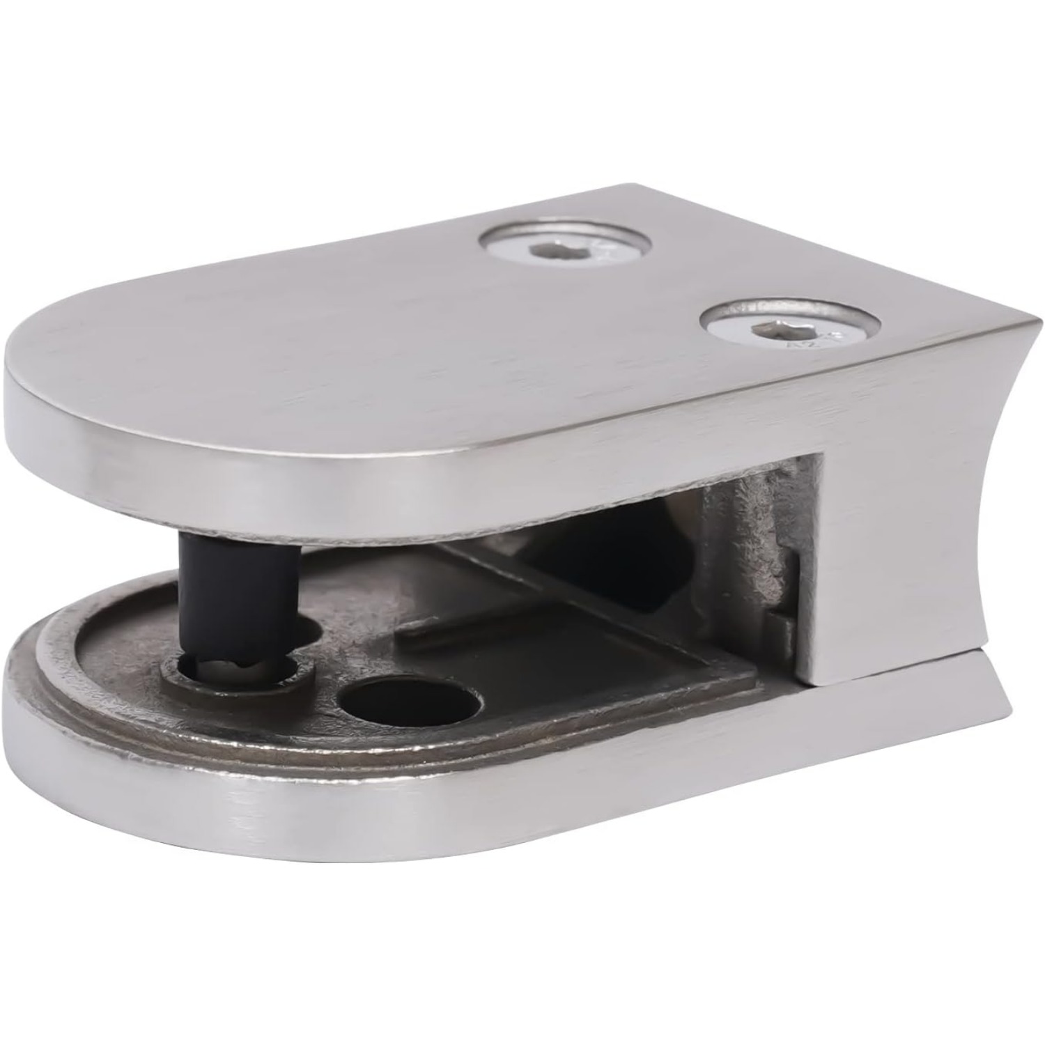 Glass Balustrade Railing Post 304 Stainless Steel Railing Post Deck and Swimming Pool Guardrails Post (35" End Post)