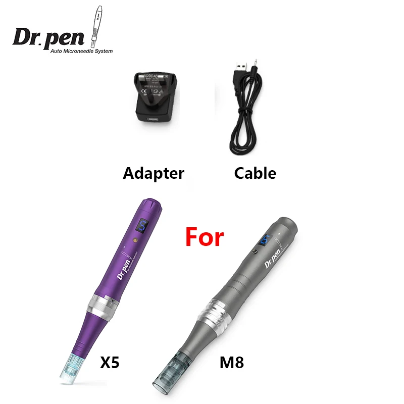 ของแท้/ต้นฉบับ Dr.pen Adapter/สายชาร์จ USB สําหรับ Dr.pen X5 / M8