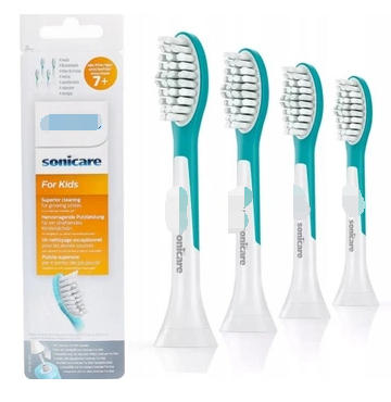 Pontas para crianças 7 + cabeças de substituição escova de dentes elétrica cabeças para philips sonicare intercare