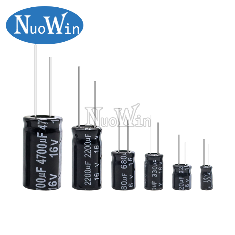 6,3 V 10V 16V 25V 35V 50V 400V 450V 1UF 2,2UF 4,7UF 10UF 1000UF 22UF 33UF 47UF 470UF 100UF 220UF condensador electrolítico de aluminio