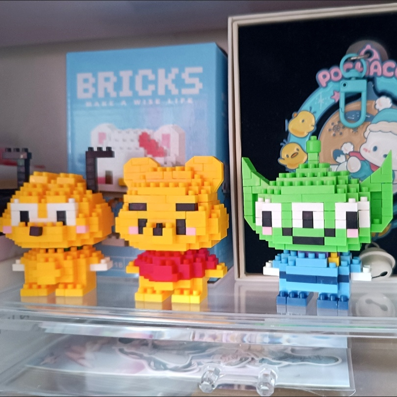 ディズニー 108 スタイルステッチリナベルステラルービルディングブロックプリンセス漫画フィギュアレンガ子供の組立おもちゃモデルギフト